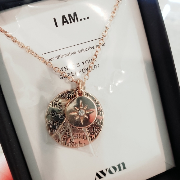Avon affirmation necklace " I AM " - Picture 4 of 5